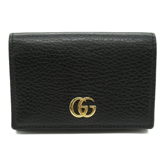 Gucci Leather Wallet Black Accessories Business Cases